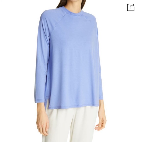 NWT EILEEN FISHER Crew Neck
Raglan Sleeve Shirt - Picture 7 of 8